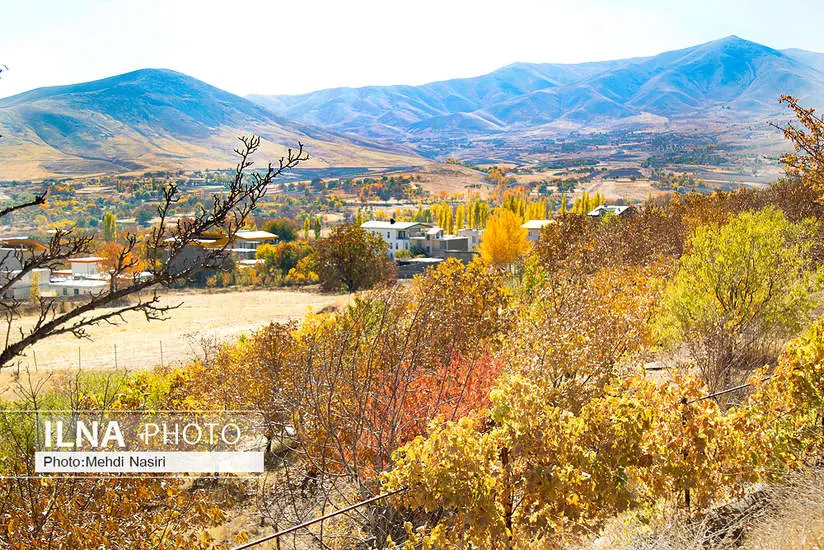  طبیعت پاییزی روستای سرسختی علیا