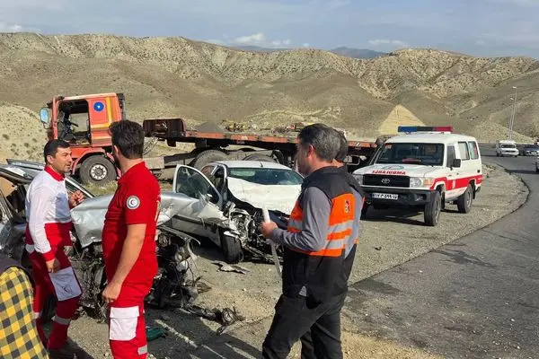 ۴ جان‌باخته و ۲ مصدوم بر اثر دو تصادف رانندگی 