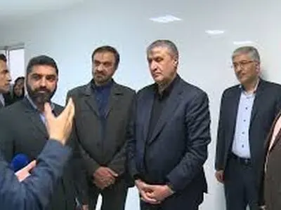 معاون رئیس جمهور از پرتو دهی گاما دیدن کرد