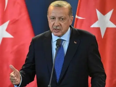 بازدید اردوغان از مرکز فرماندهی نیروهای زمینی ترکیه در مرز با سوریه