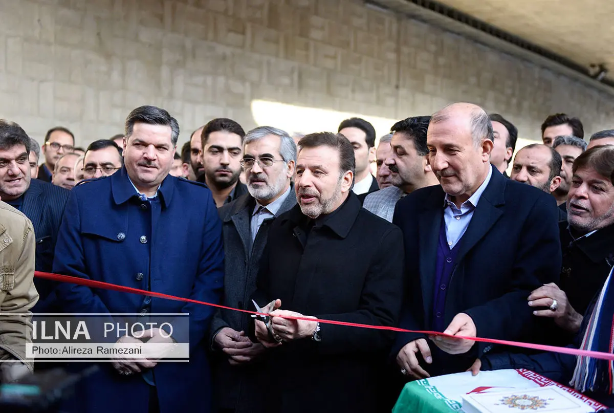 وزیر ارتباطات تونل شهری "محتشم کاشانی" را افتتاح کرد