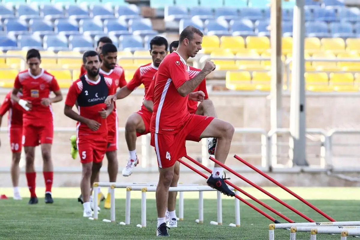 تمرینات پرسپولیس برای سه روز تعطیل می‌شود