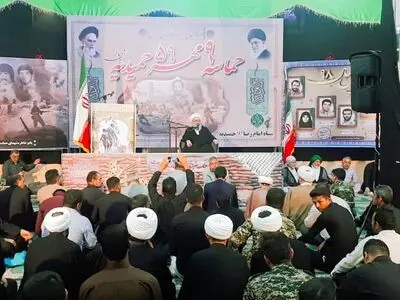مراسم بزرگداشت حماسه نهم مهرماه ۱۳۵۹ مردم حمیدیه + تصاویر