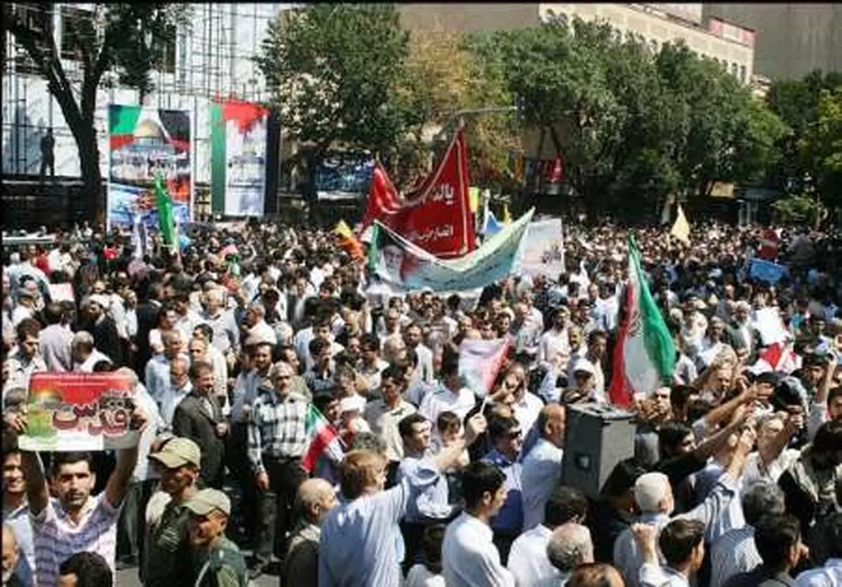 فریاد طنین برانداز مردم مازندران در  آخرین جمعه ماه مبارک رمضان