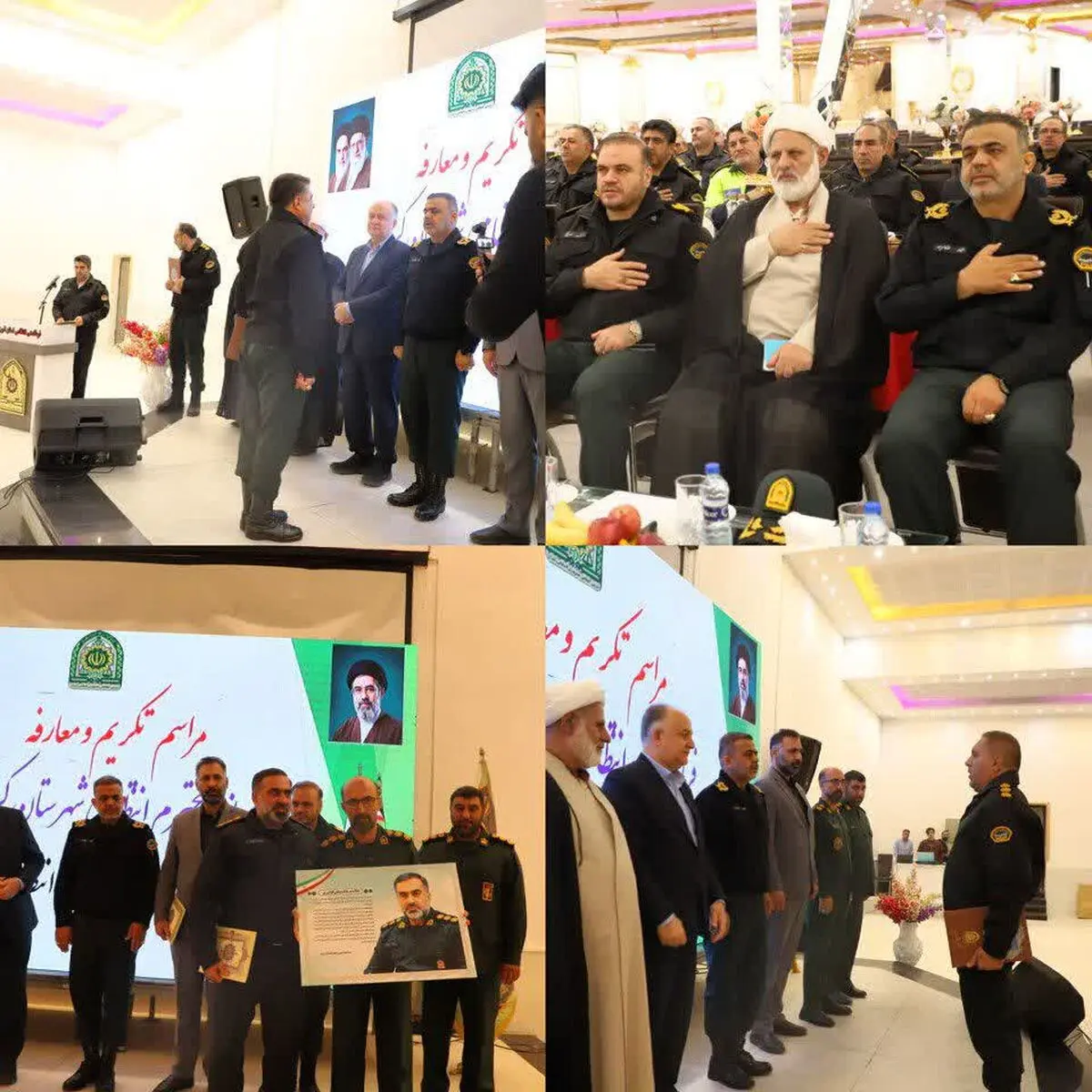 فرمانده انتظامی کرج و معاون عملیات پلیس البرز منصوب شدند