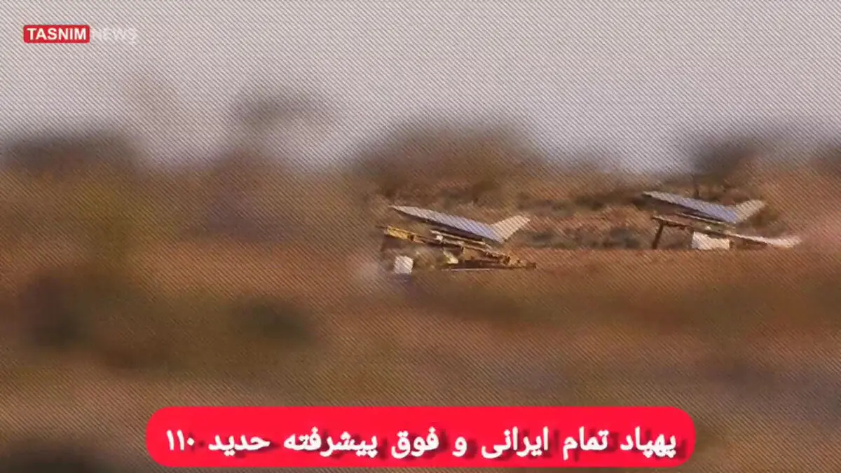 لحظاتی از آماده‌سازی و شلیک پهپاد ایرانی + فیلم