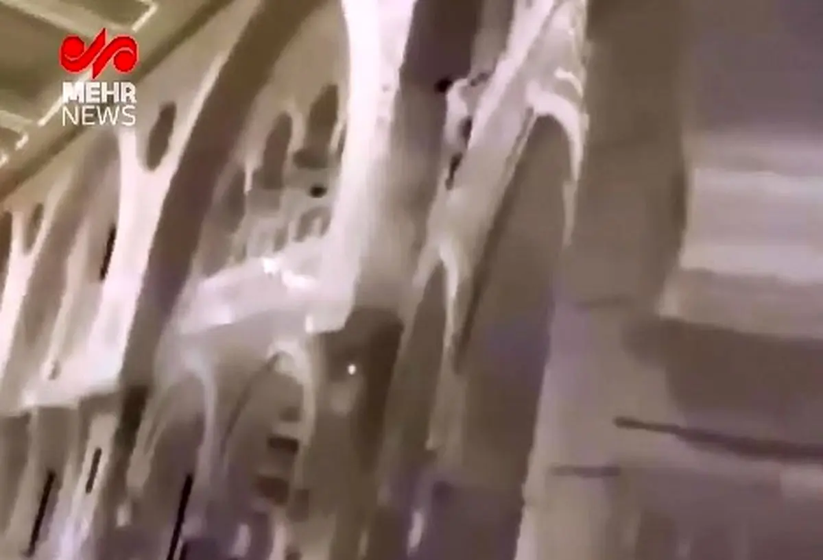 نخستین فیلم از فردی که در مسجدالحرام خود را از طبقات بالا به پایین پرتاب کرد