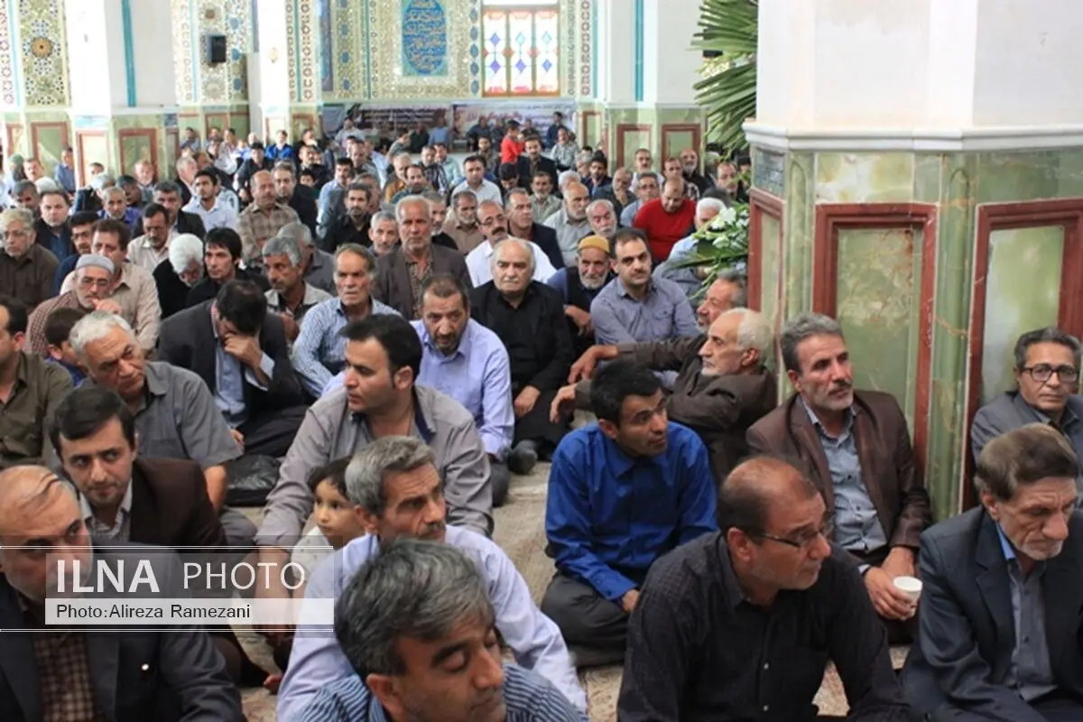 مراسم هفتمین روز درگذشت مادر منصوری آرانی برگزار شد