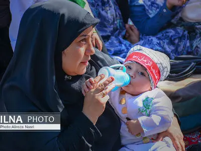 همایش بزرگ شیرخوارگان حسینی در قزوین