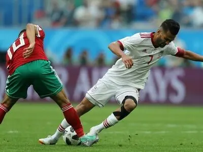 بهترین بازیکن ایران مقابل مراکش در زندان
