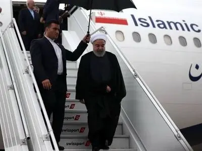 Rouhani arrives in New York for UN General Assembly