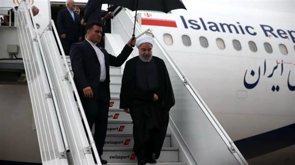 Rouhani arrives in New York for UN General Assembly