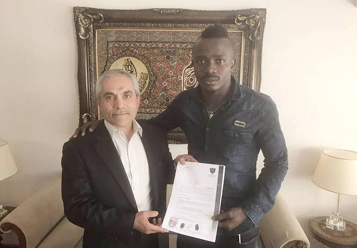 گادوین منشا وارد باشگاه پرسپولیس شد