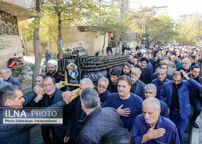 مراسم تشییع محمدمهدی صدیقی