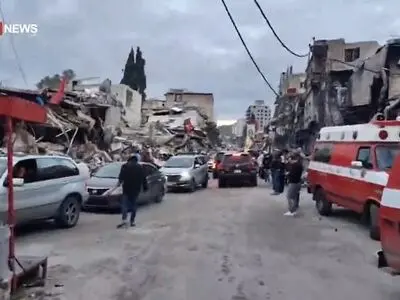 شادی لبنانی‌ها از آغاز آتش‌بس و بازگشت به خانه‌هایشان + فیلم