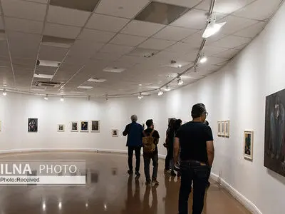 نمایشگاه نقاشی‌های علی دالوند در خانه هنرمندان