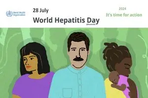 ۲۸ ژوئیه روز جهانی هپاتیت است