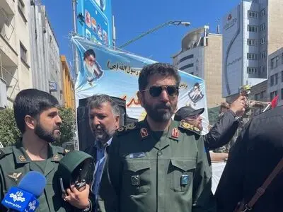 حضور سردار حسن‌زاده در راهپیمایی روز قدس