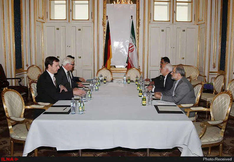 16-دیدار اشتاین مایر وزیر امورخارجه آلمان با ظریف