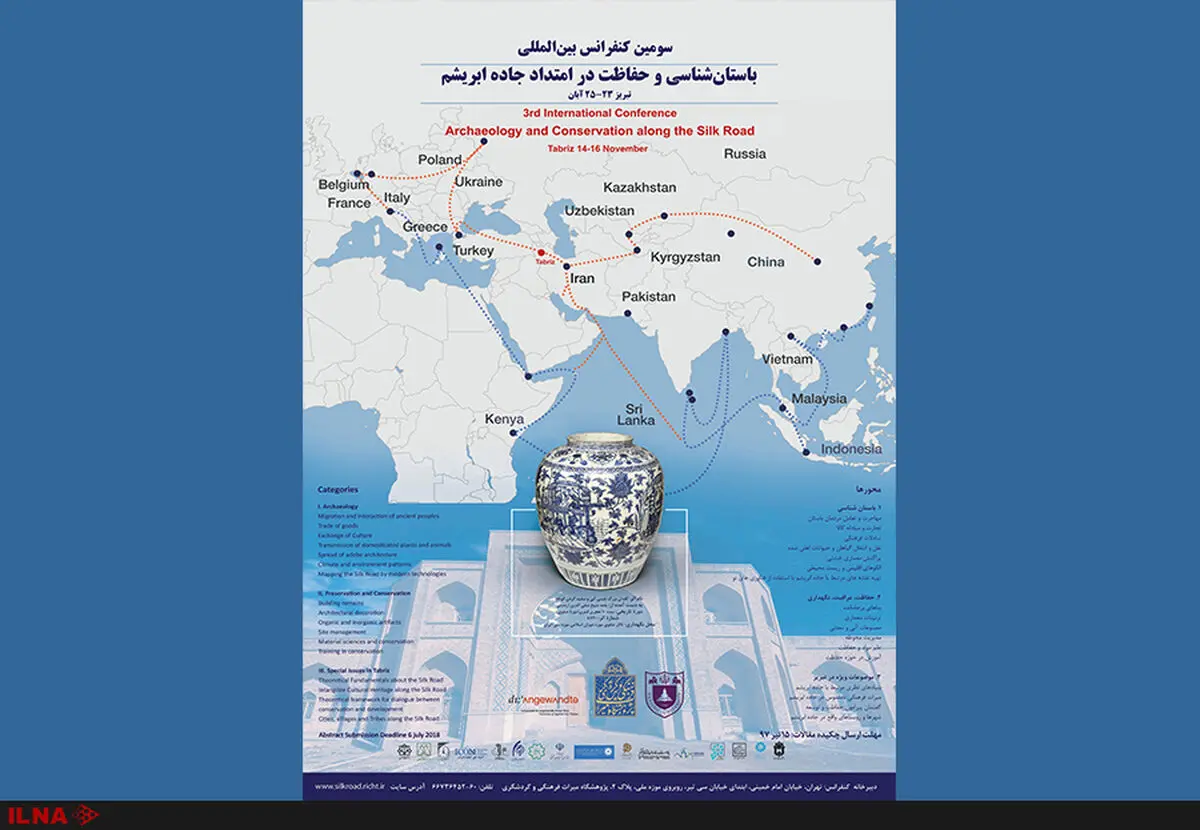 کنفرانس بین‌المللی باستان‌شناسی و حفاظت در امتداد جاده ابریشم 