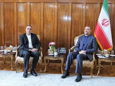دیدار سفیر جدید ایران در ترکیه با امیرعبداللهیان