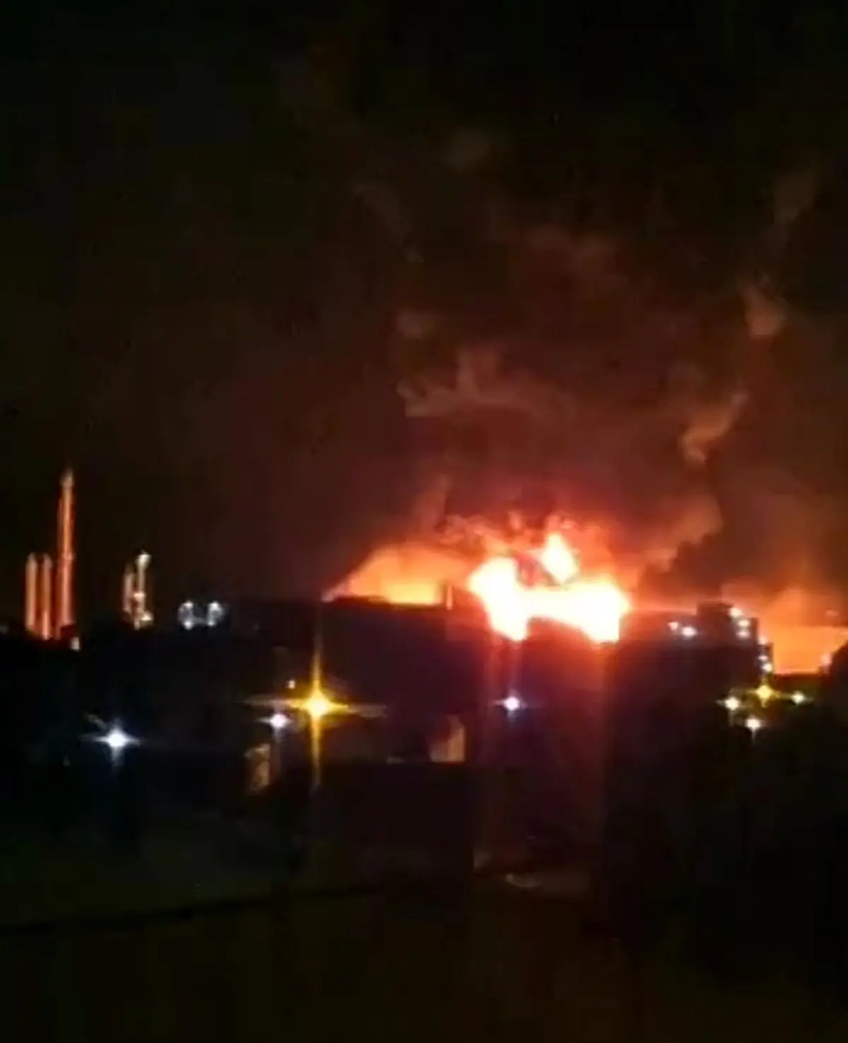 حمله به یکی از واحدهای پتروشیمی تبریز