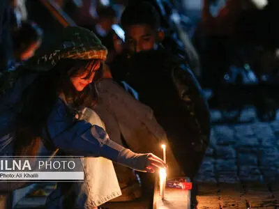 مراسم شام غریبان حسینی در تهران