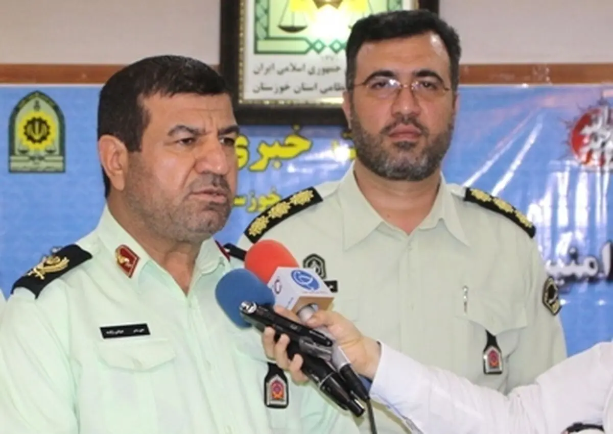 کاهش ۲۸ درصدی جرائم خشن در خوزستان/ افزایش ۸۳ درصدی کشفیات