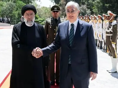  Kazakh President in Iran for Official Visit