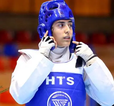 ساینا کریمی برابر نماینده قزاقستان پیروز شد (ویدیو)