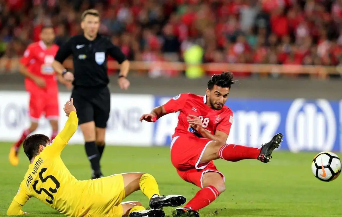 پرسپولیس - السد با گزارش جذاب به زبان عربی