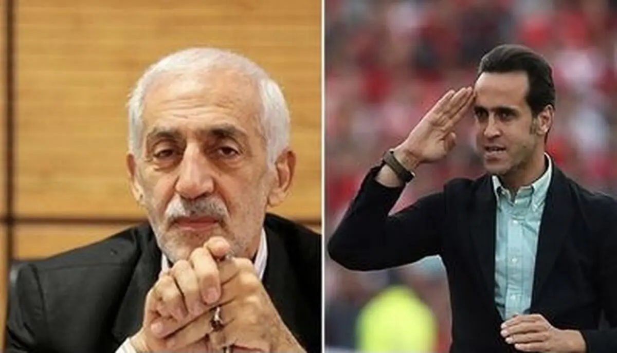 علی کریمی در انتخابات از محمد دادکان کمک خواست (عکس)