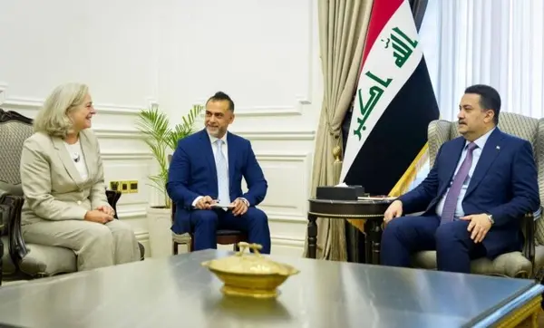 دیدار سفیر آمریکا در بغداد با نخست‌وزیر عراق