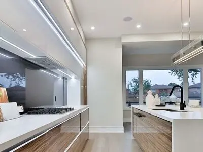 نقش چراغ لاینر در آشپزخانه