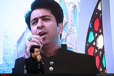 سوگواری محمد معتمدی در سوگ رهبر شهید+فیلم