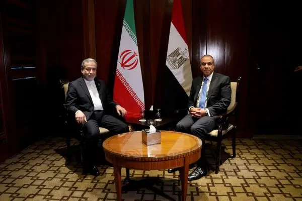 دیدار عراقچی با وزیر امور خارجه مصر 