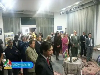 إفتتاح المعرض الثقافی الایرانی فی البرازیل