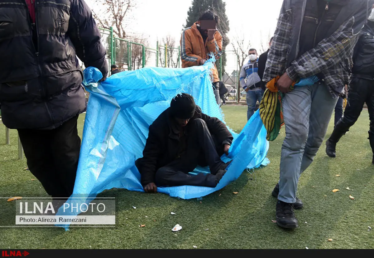جمع‌آوری بیش از ۱۸۰۰ معتاد متجاهر/ کمبود ظرفیت در کمپ‌ها