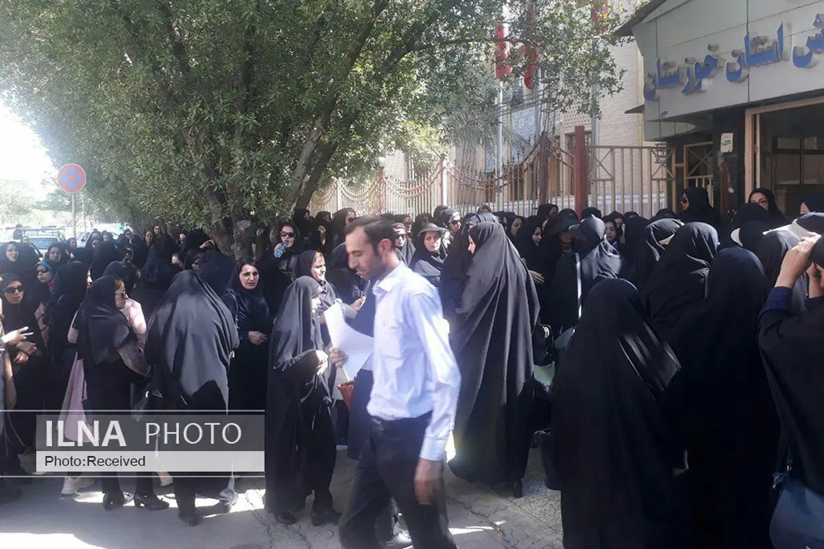 تجمع مربیان پیش‌دبستانی خوزستان برای اجرای یک مصوبه قانونی