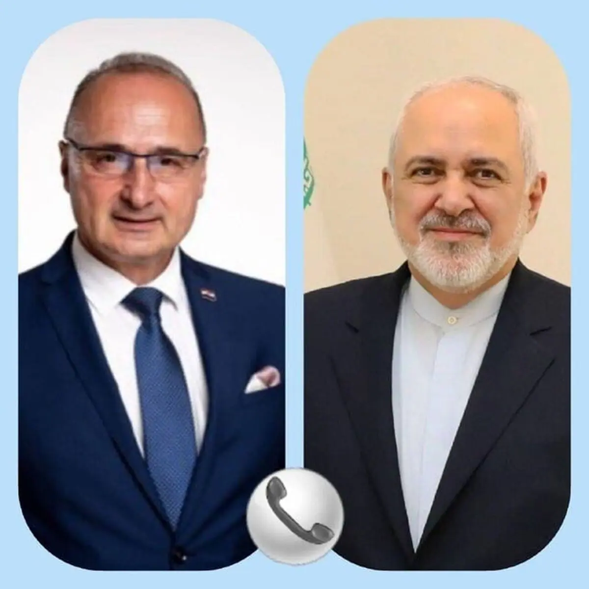 رایزنی تلفنی ظریف با همتای کراوتش