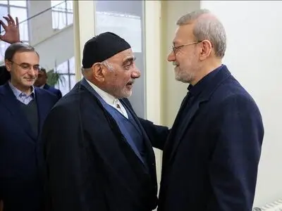 دیدار عادل عبدالمهدی با علی لاریجانی