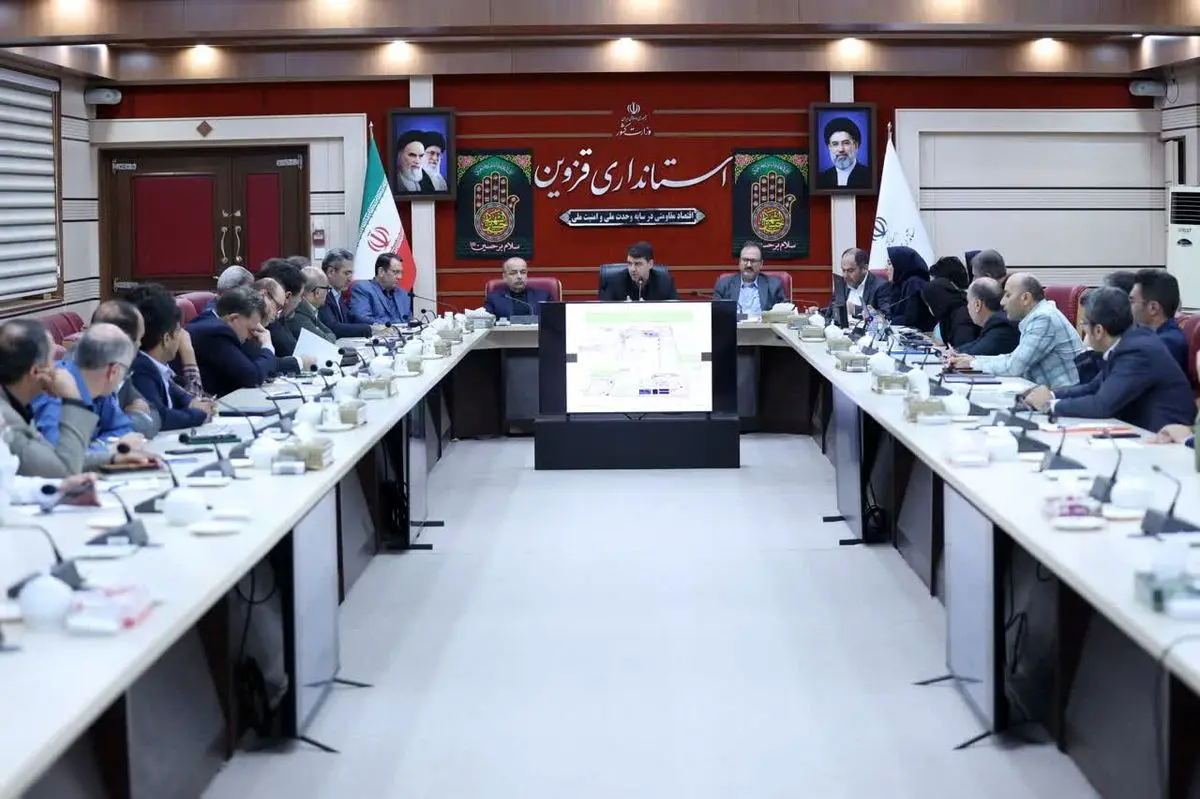 30 پرونده در جلسه کارگروه امور زیربنایی استان قزوین بررسی شد 