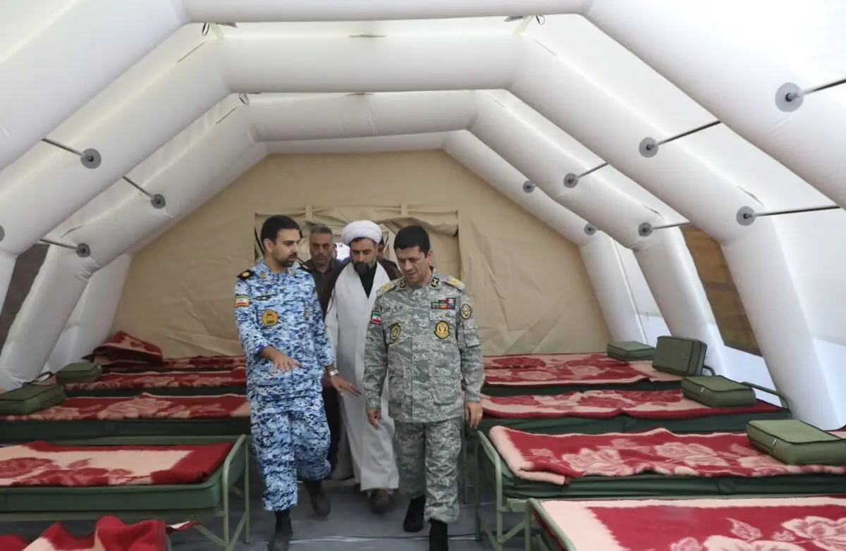هماهنگی کامل ارتش با هلال احمر و اورژانس برای پوشش درمانی در مراسم وداع با پیکر رهبر شهید