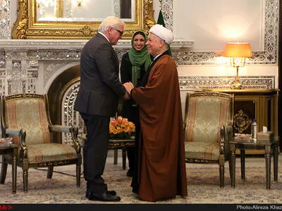 دیدار آیت الله هاشمی رفسنجانی با وزیر خارجه آلمان