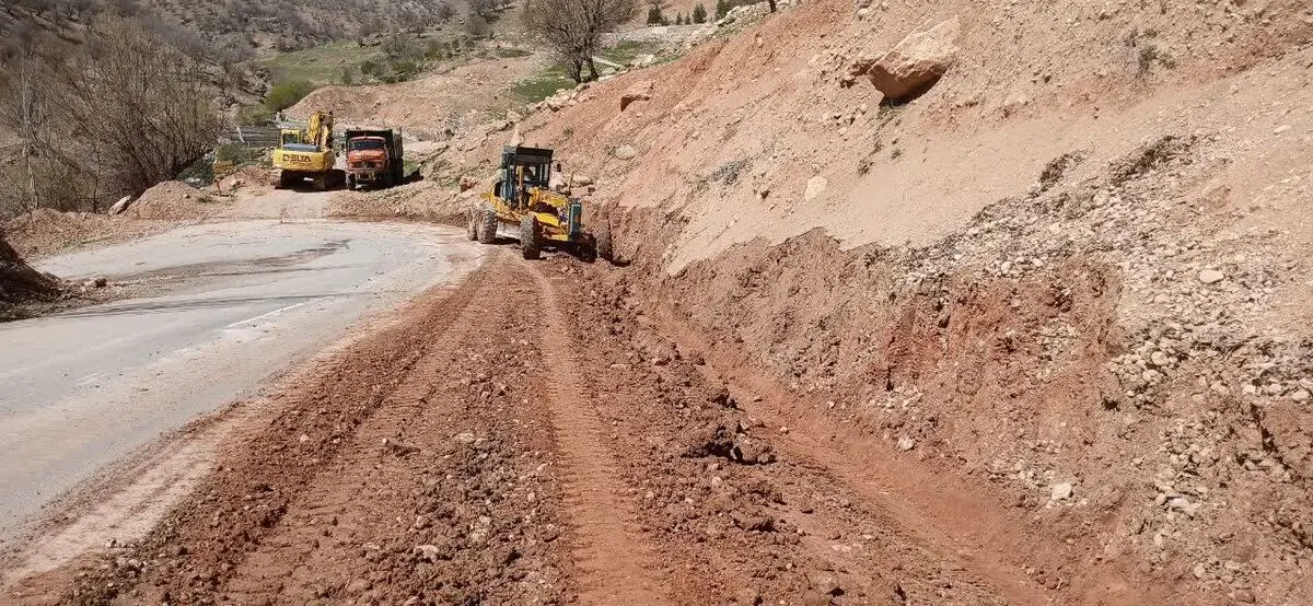 ایمن سازی محور روستایی نوترکی - آبسرده در شهرستان اردل