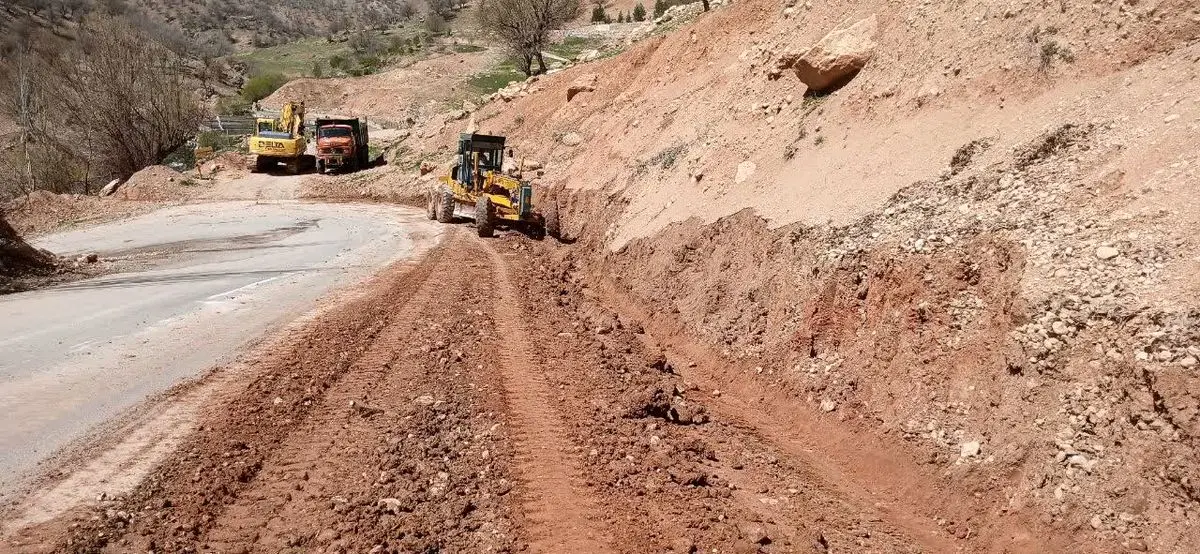 ایمن سازی محور روستایی نوترکی - آبسرده در شهرستان اردل