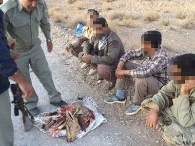 چهار نفر متخلف شکارچی درتالاب کانی برازان مهاباد دستگیر شدند