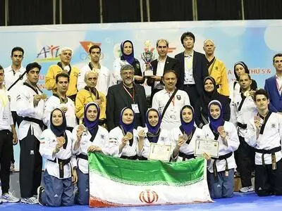 پومسه‌روهای ایرانی نایب قهرمان آسیا شدند 