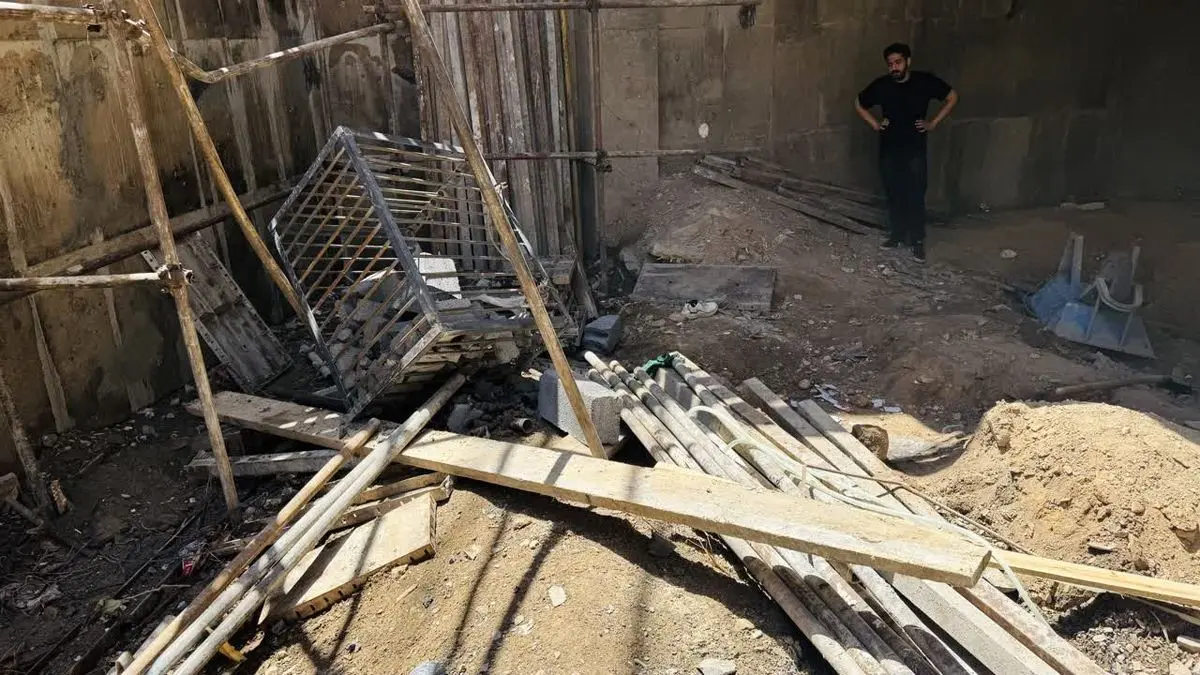 دو کارگر ساختمانی در مشهد بر اثر سقوط بالابر زخمی شدند