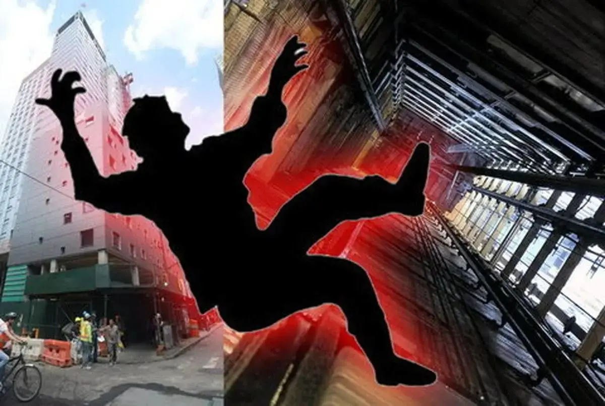 مرگ کارگر ساختمانی بر اثر سقوط به چاهک آسانسور